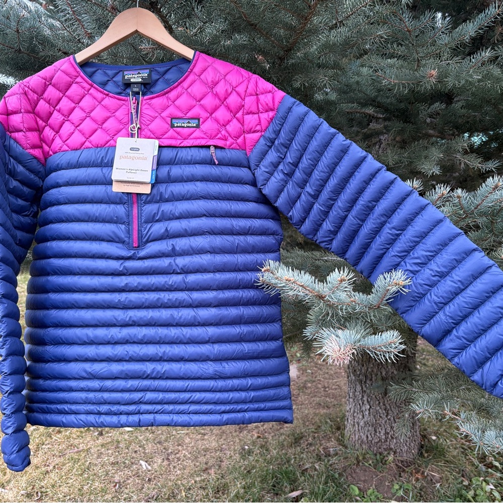 Patagonia Women's AlpLight Down Pullover (NWT)